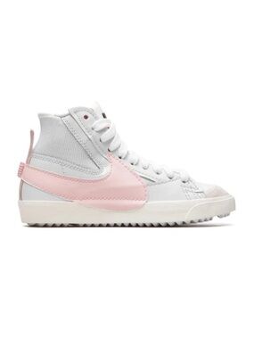 Nike Blazer High Top Sneaker - Size 8 - White and Pink